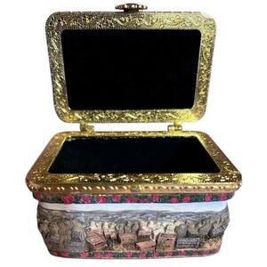 Jerusalem Jewelry Keepsake Hand Painted Box Made by Reuven Masel A bestseller